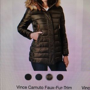 Vince Camuto army green jacket